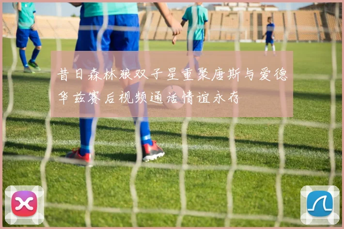 昔日森林狼双子星重聚唐斯与爱德华兹赛后视频通话情谊永存